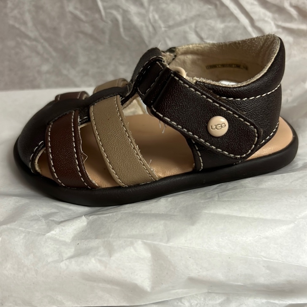 Baby Ugg Brown Kolding T Sandals